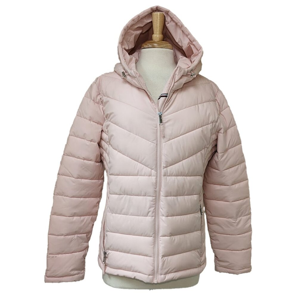 TOMMY HILFIGER Pale Pink Packable Puffer Jacket/Coat